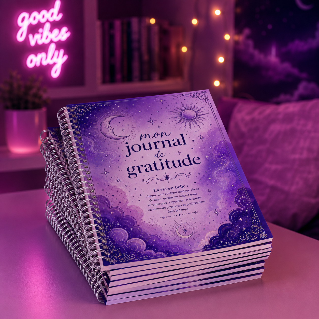 Journal de Gratitude – 30 Jours pour Cultiver le Positif ✨