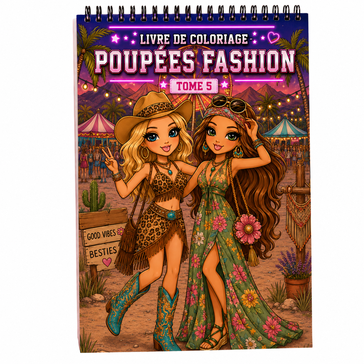 Fashion Dolls Colouring Book - VOLUME 5 ✨
