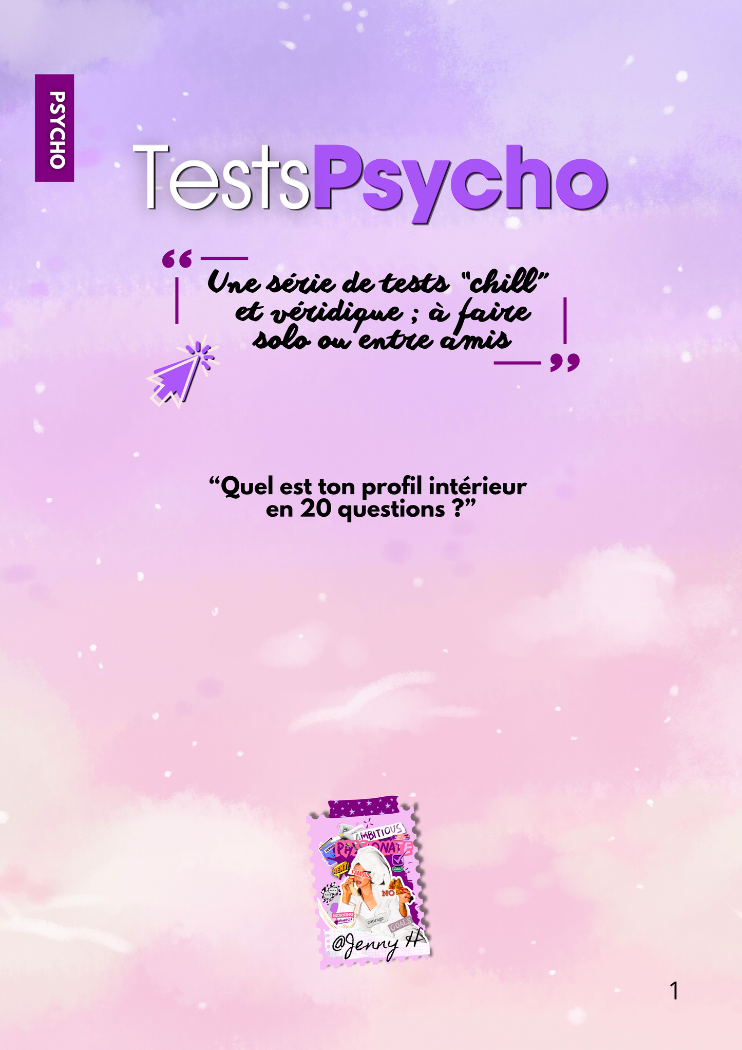 Psycho Test - Your Inner Profile in 20 Questions 💫