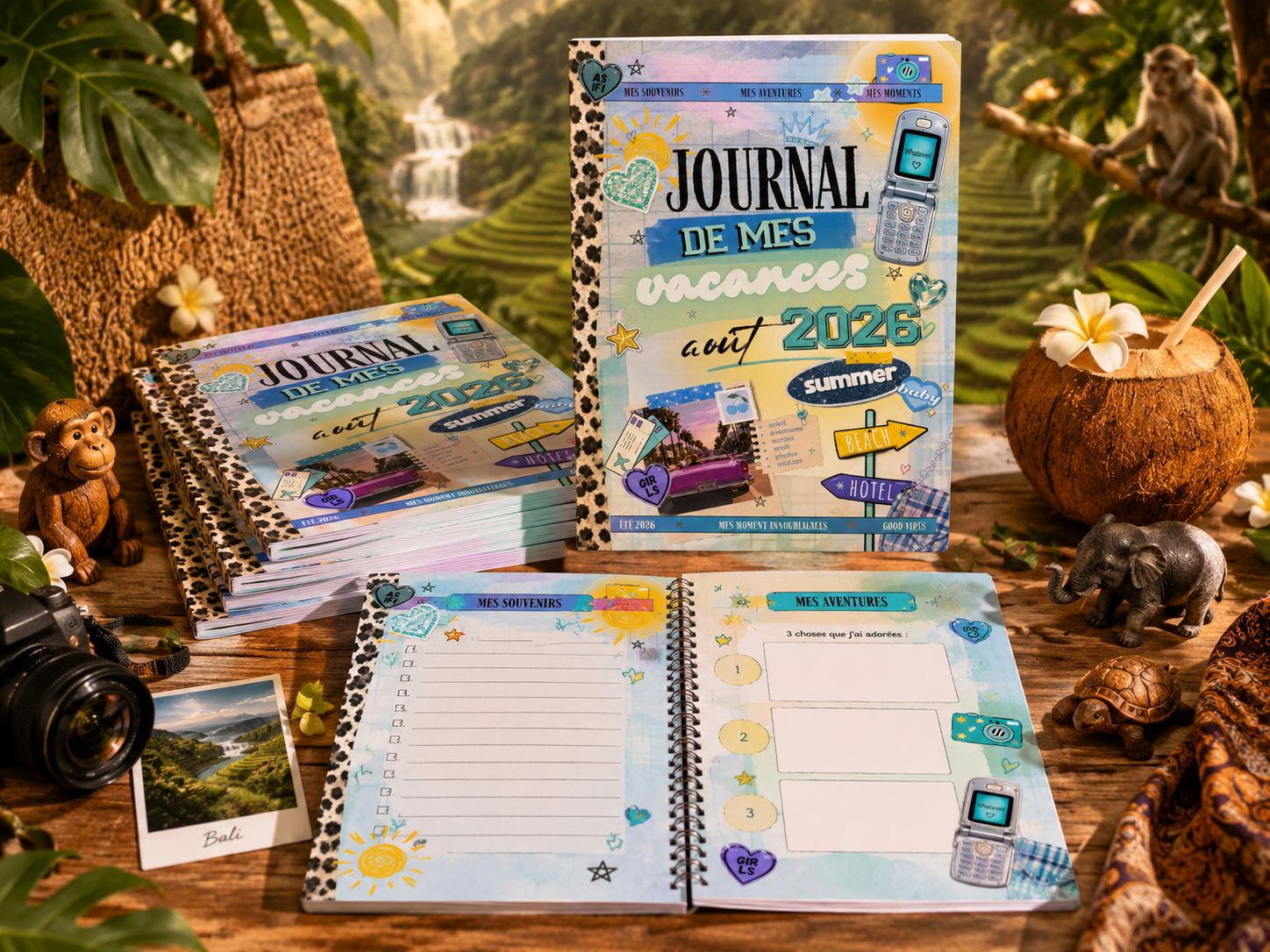 Journal de Vacances - Août 2026 ☀️