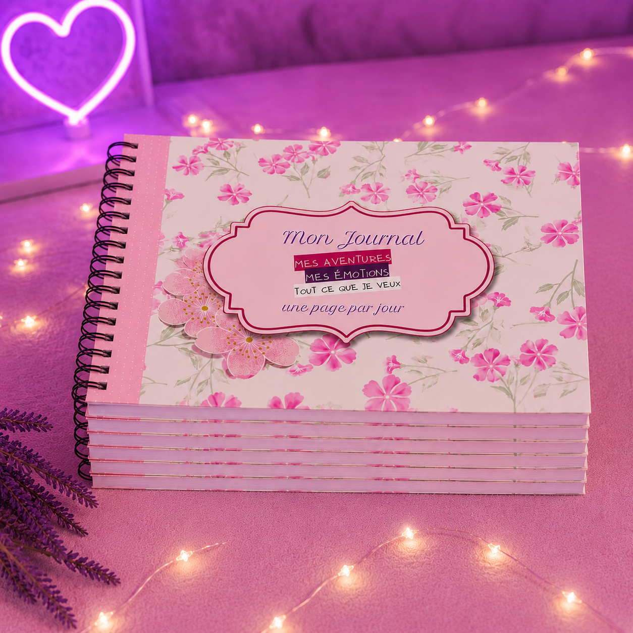 Mon Journal de Bord – 1 page par jour 📖