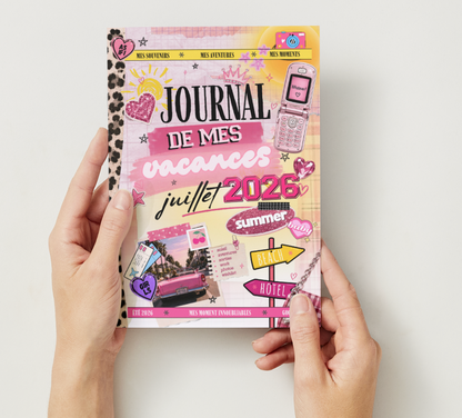 Journal de Vacances - Juillet 2026 ✨