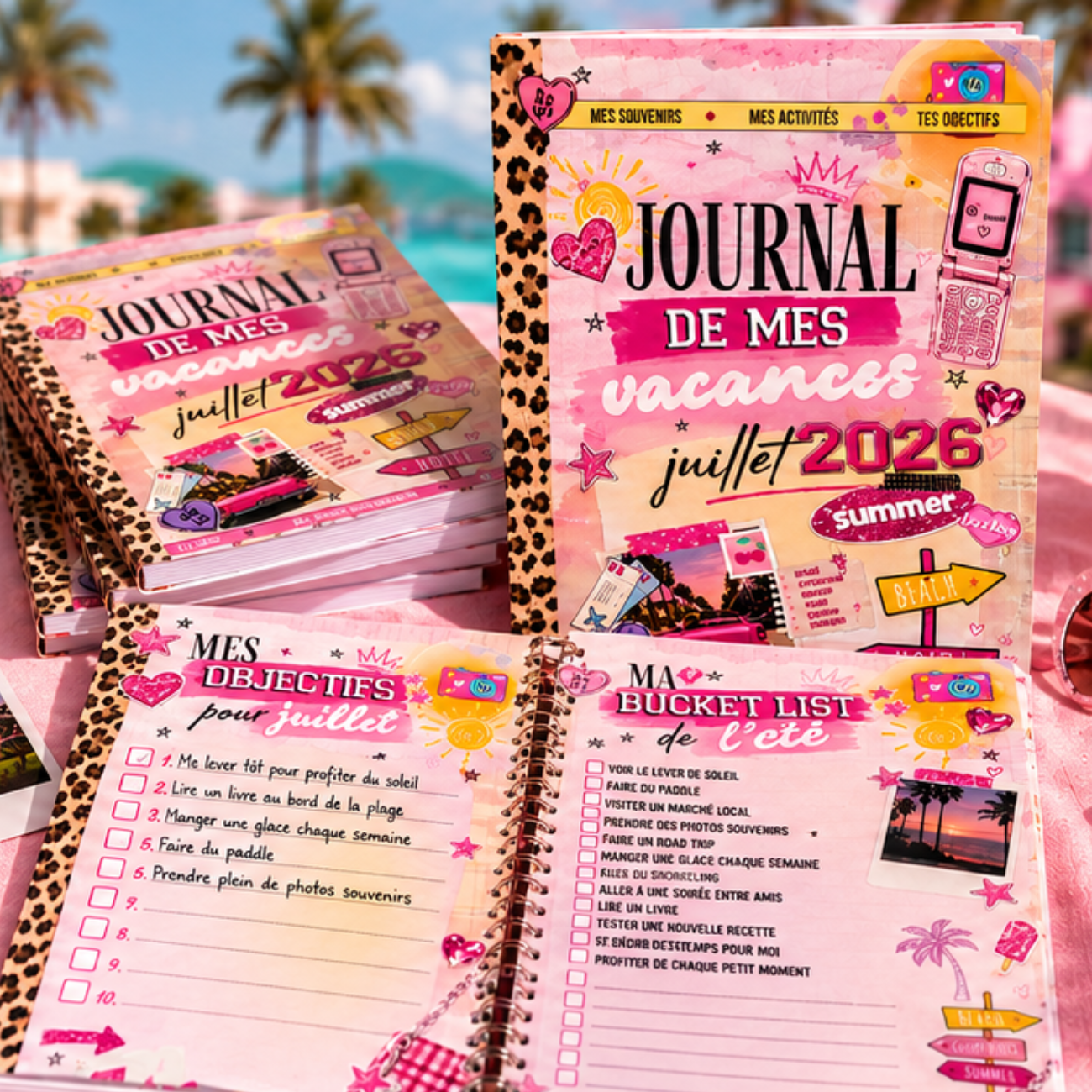 Journal de Vacances - Juillet 2026 ✨