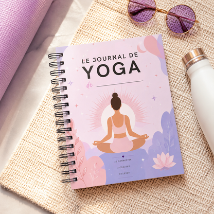 Carnet de Yoga – Mon Suivi Bien-Être & Progression 🧘‍♀️