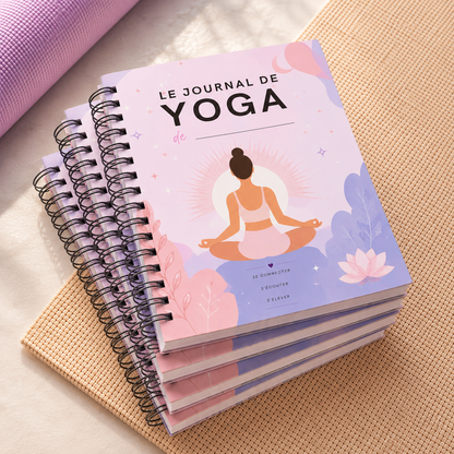 Carnet de Yoga – Mon Suivi Bien-Être & Progression 🧘‍♀️