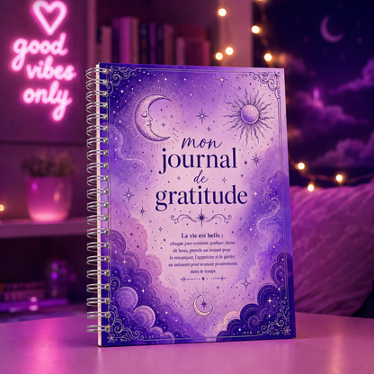 Journal de Gratitude – 30 Jours pour Cultiver le Positif ✨