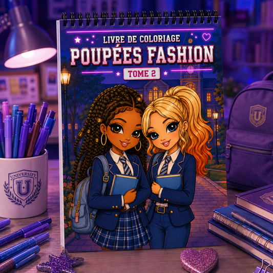 Fashion Dolls Coloring Book - VOLUME 2 ✨