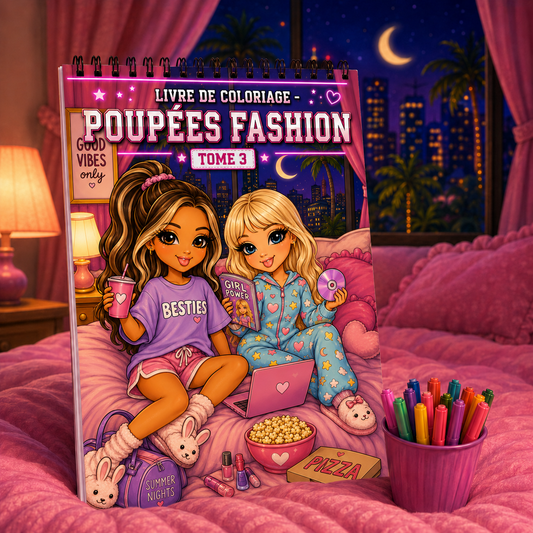 Fashion Dolls Coloring Book - VOLUME 3 ✨