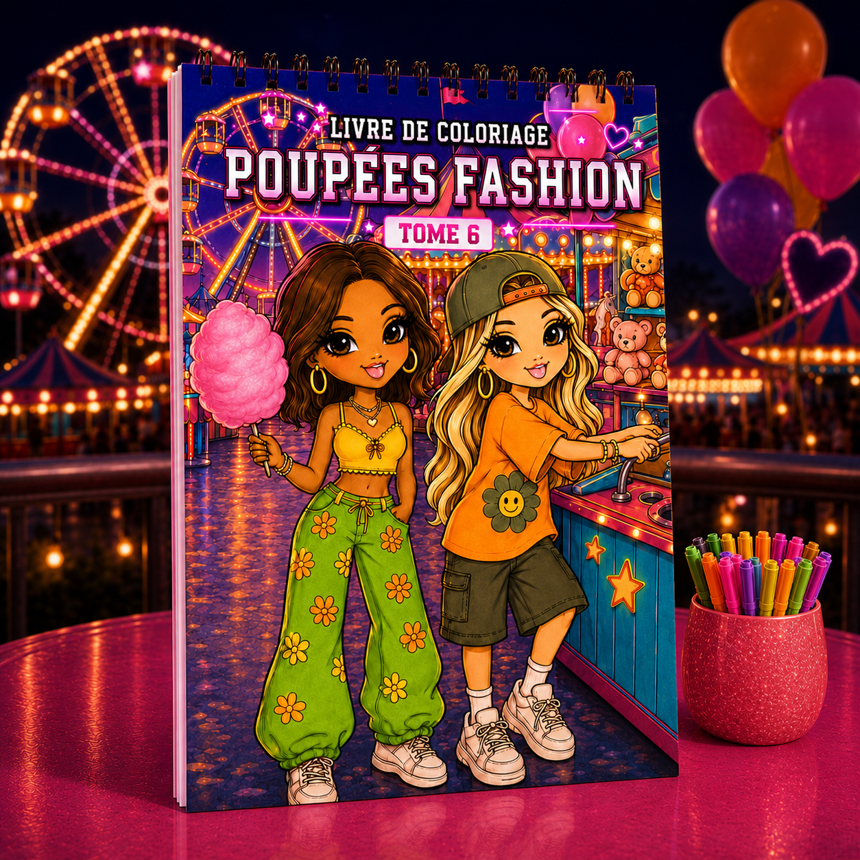Fashion Dolls Coloring Book - VOLUME 6 ✨