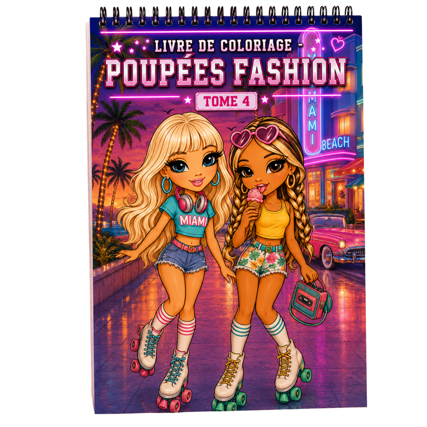 Livre de Coloriages Poupées Fashion - TOME 4 ✨