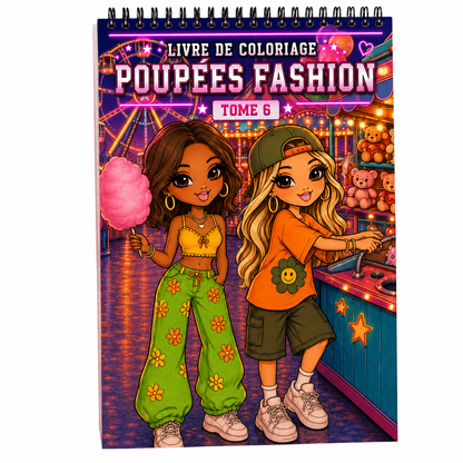 Fashion Dolls Coloring Book - VOLUME 6 ✨