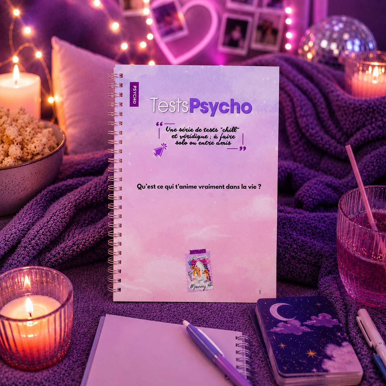 Test Psycho – Qu'est-ce qui t'anime vraiment dans la vie ? ✨