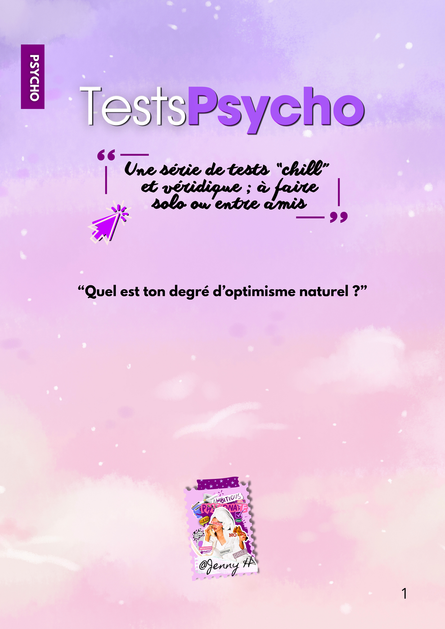 Test Psycho – Quel est ton degré d'optimisme naturel ? ✨