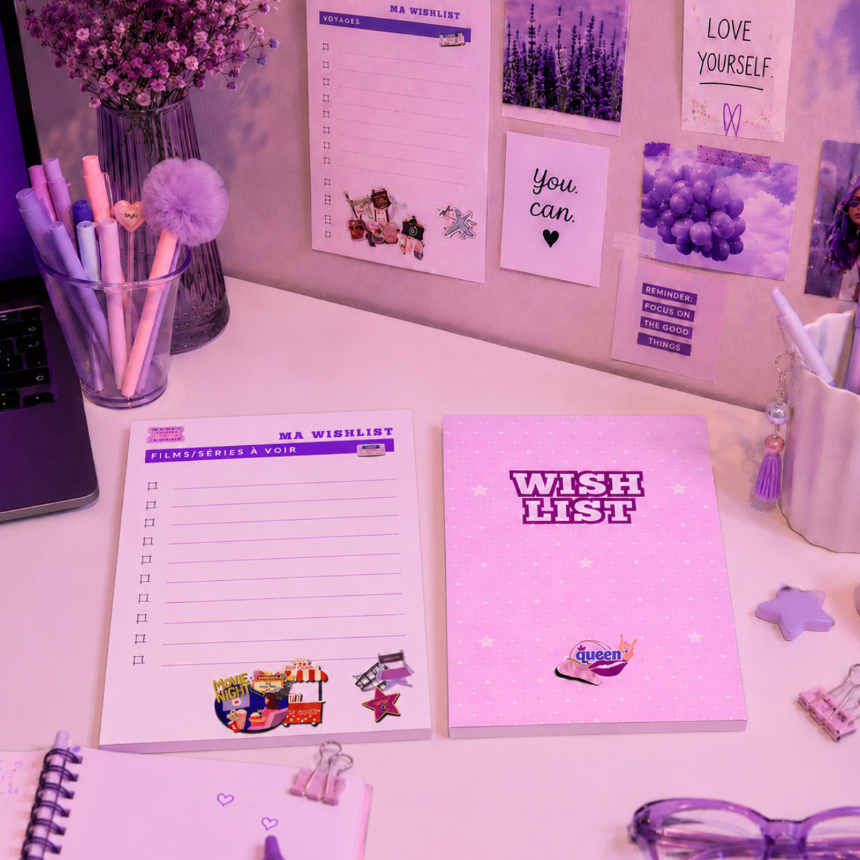 Mon Carnet de Wish Lists – Toutes Mes Envies au Même Endroit ✨💖